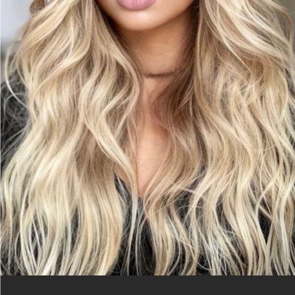 New in box Amazing hair beauty extensions Platinum blonde 16” Amazing deal!! - Picture 8 of 11